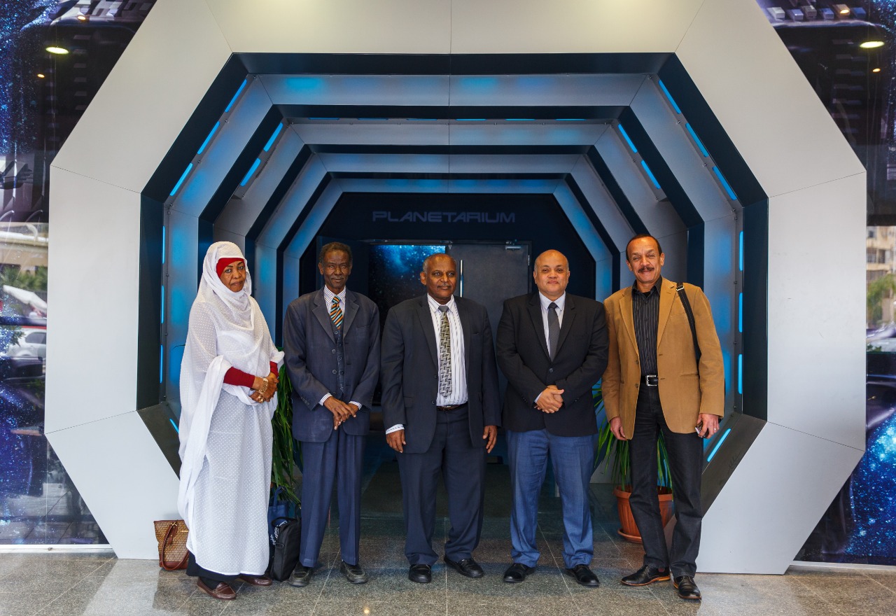 The Sudanese delegation visit