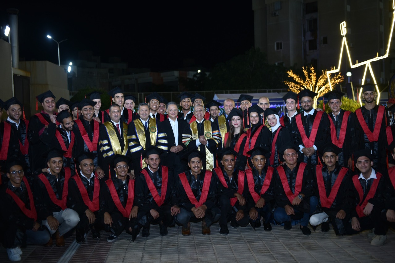 Arab Academy for Science and Technology and Maritime Transport celebrates the graduation of a class of January and September 2021-2022 from Technical and Vocational Institute students.