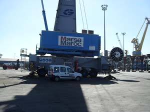Resuming general cargo cranes operators courses - Marsa Maroc Co.