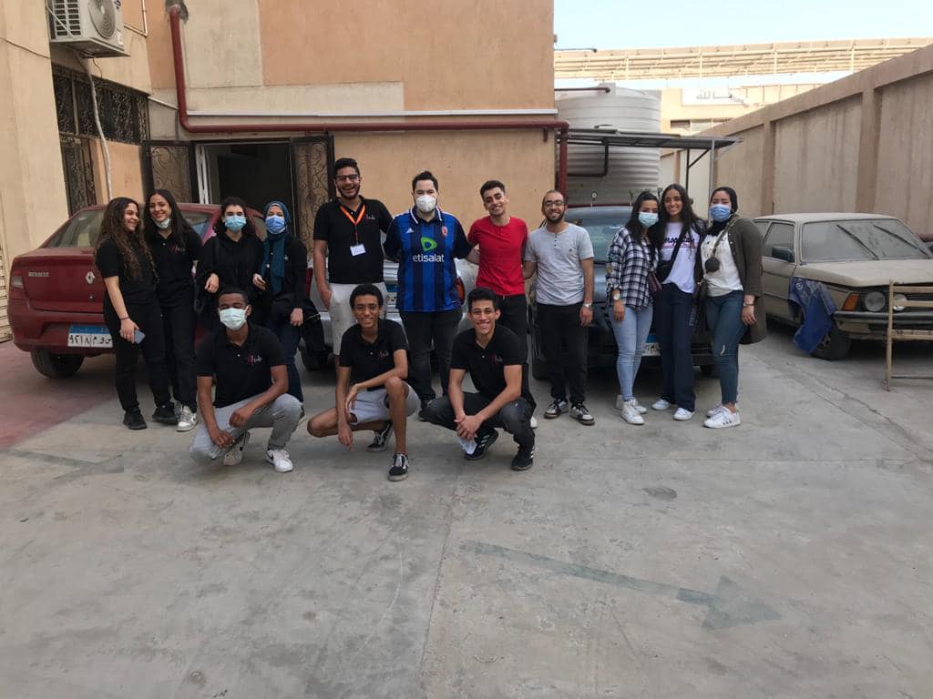 Continuation of community service for the team of Roteract El Alamein during the month of Ramadan