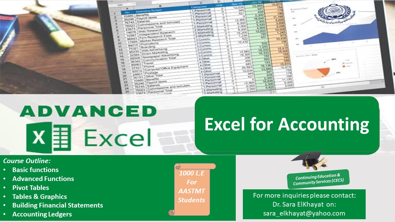 Excel For Accounting