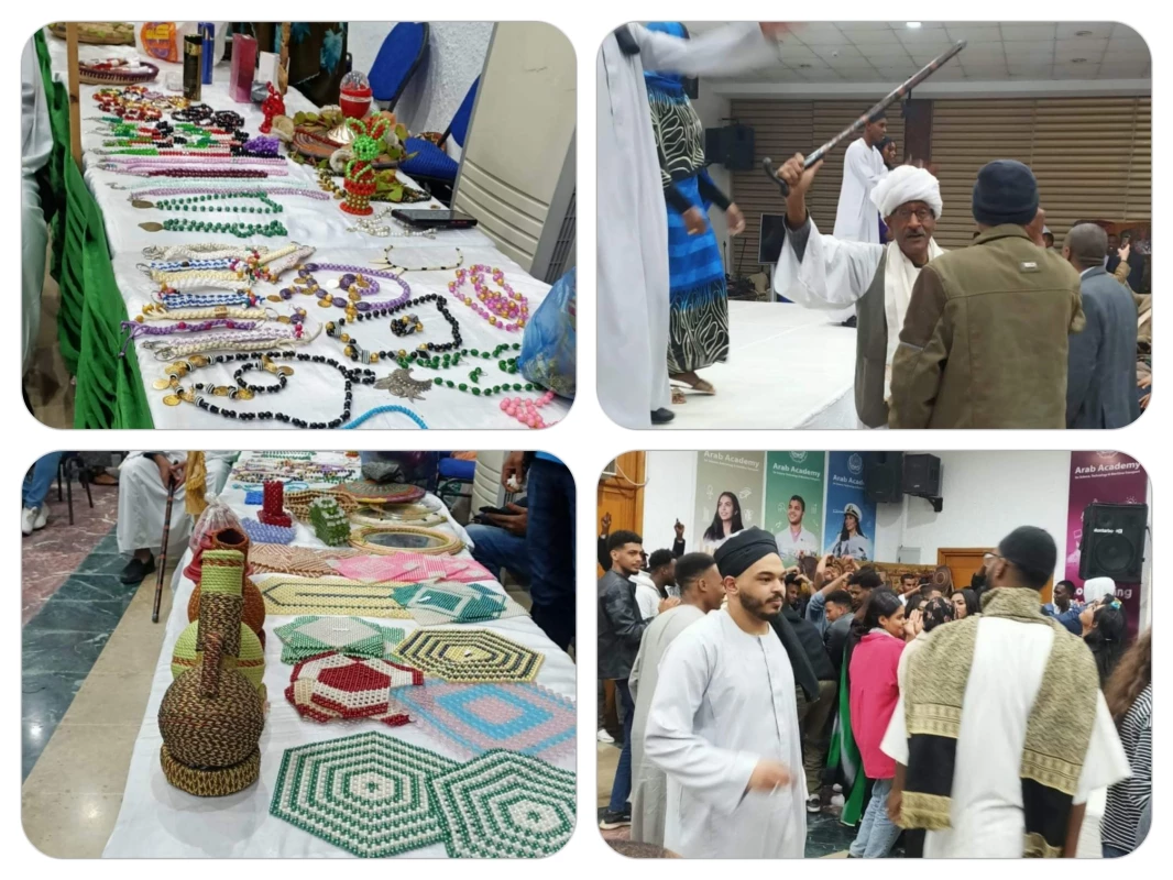 The Department of Cultural and Social Activity at the Deanship of Student Affairs organized the annual celebration for students of the Sudanese family at the academy2