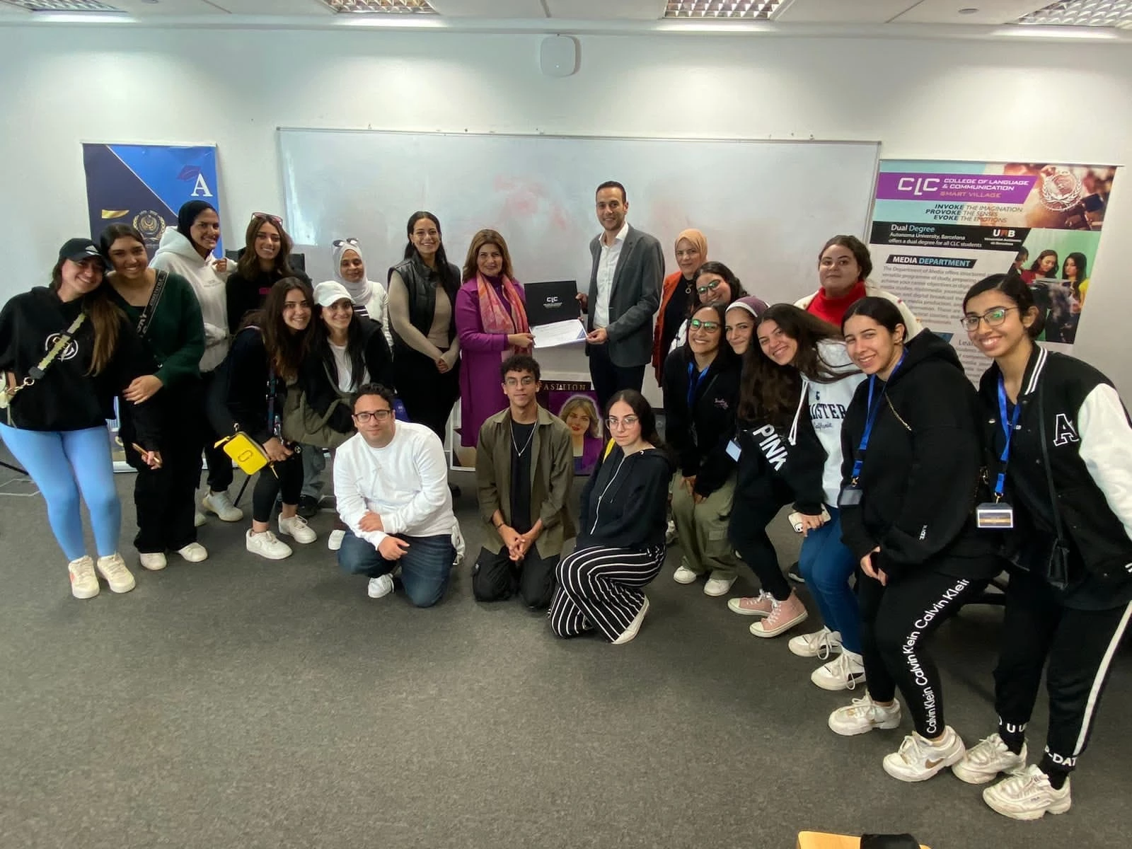 A workshop on the press photo related to highlighting the role of women in society on the occasion of the celebration of International Women's Day