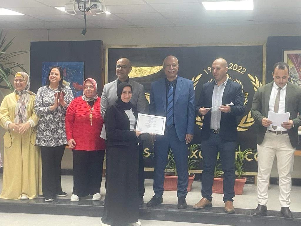 The Department of Cultural and Social Activity, Babi Qir, at the Deanship of Student Affairs, organized a distinguished exhibition of the plastic arts works of students of the Faculty of Fisheries and Aquaculture Technology on 6/5/20232