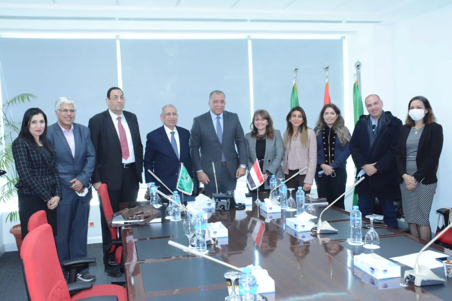 The Arab Academy for Science, Technology, and Maritime Transport signed a cooperation protocol with the Arab Association for Economic Research.3