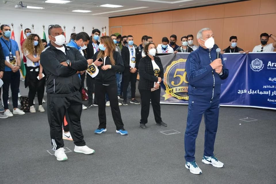 President of the Academy Participates in the Launch of the Academy Marathon at the Smart Village Branch3