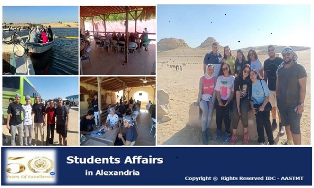 The Department of Cultural and Social Activities organized a Fayoum trip for the students of the Academy in Miami14