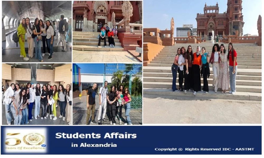 The Department of Cultural and Social Activities in Miami organized a scientific trip for students of the College of Language and Media for one day to the city of Cairo on 10/21/2023.3