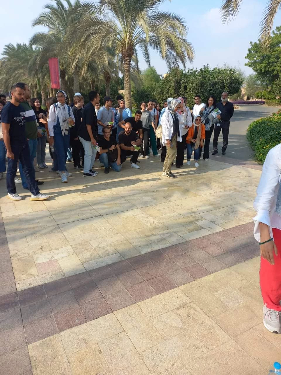 The Departments of Cultural and Social Activities organized (3) scientific trips for students of the Department of Architecture and the Department of Electronics and Communications Engineering on 10/30/2023.3