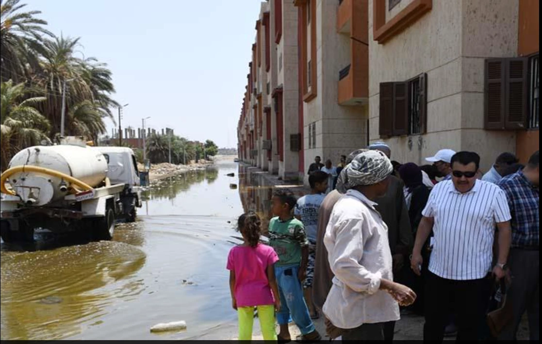 AASTMT Helps in Solving Groundwater Problem in 'Drao' streets2