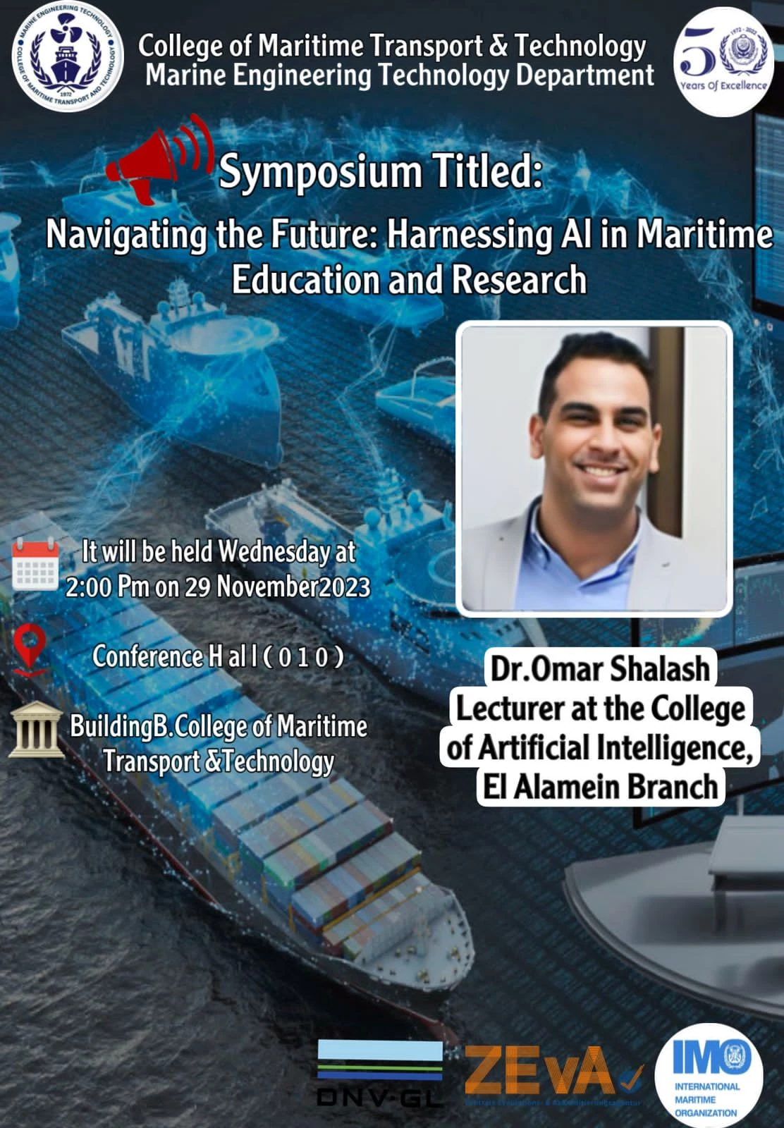 Symposium Titled : Navigating the future :Harnessing AI in Maritime Education and Research