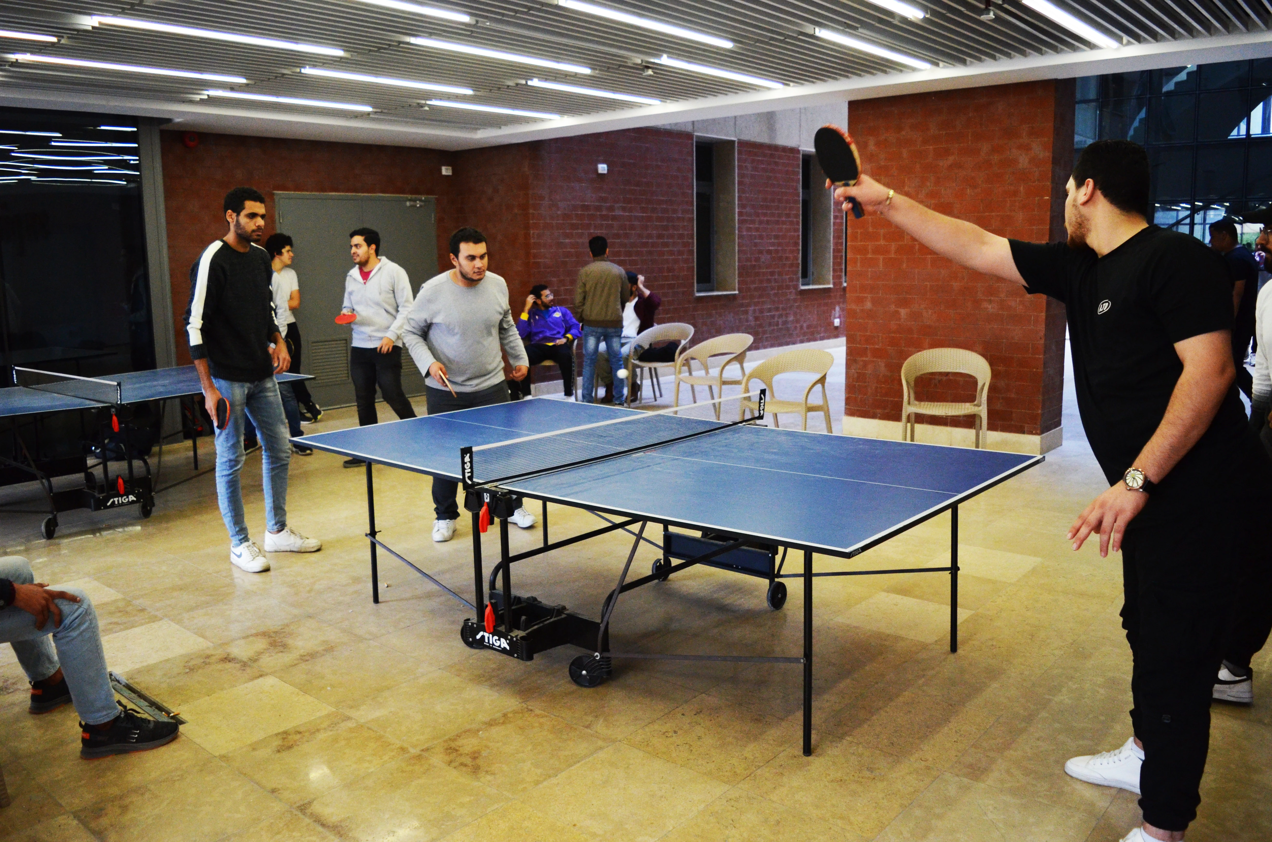The start of the Academy Table Tennis Championship (Miami)