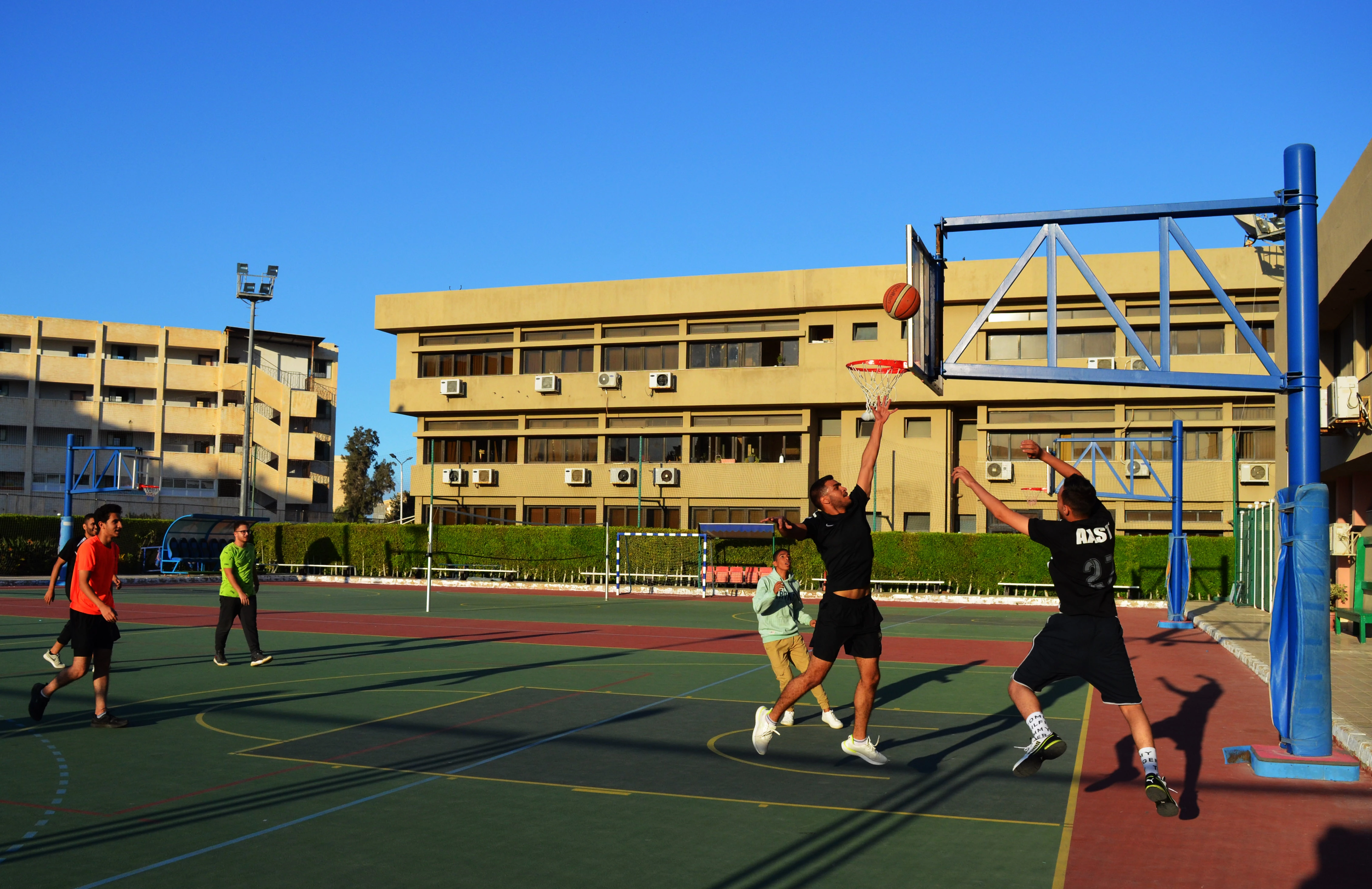 Beginning of the Academy Basketball Tournament
