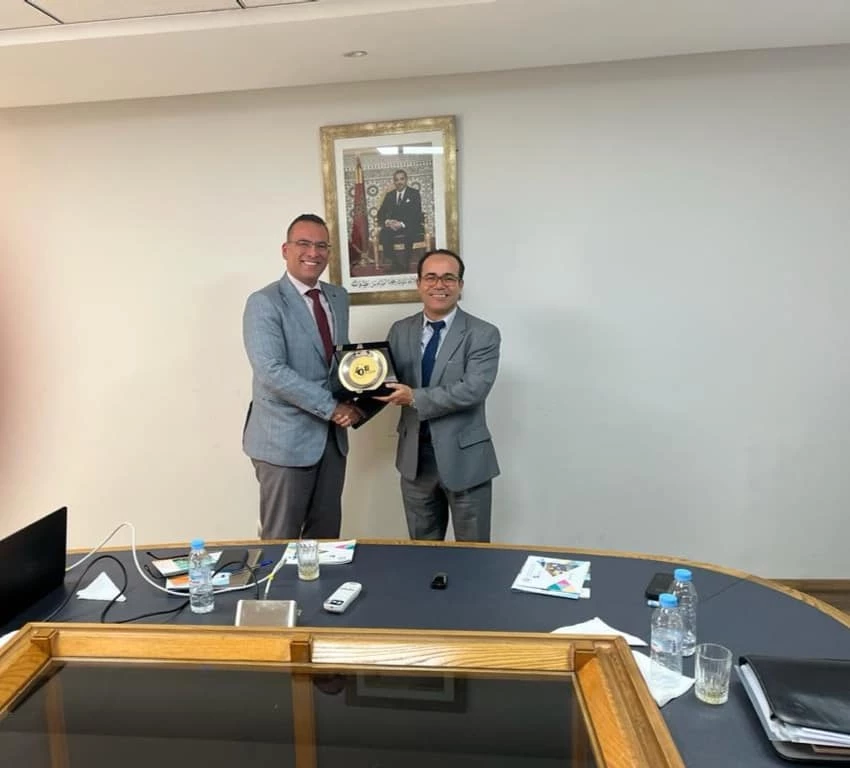 Dean of Port Training Institute Visit Marsa Maroc Company in the Kingdom of Morocco2