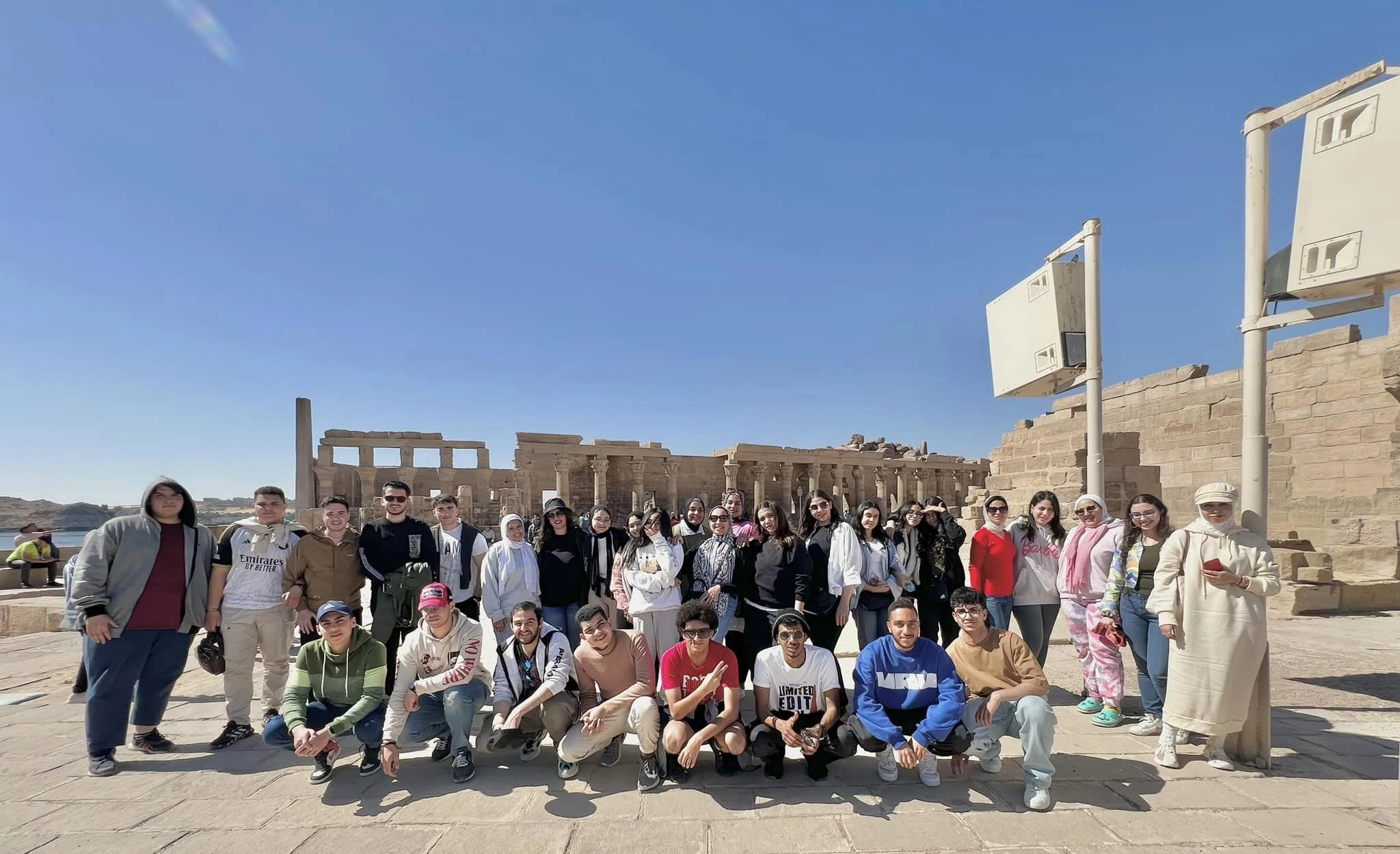 trip for students on the half-year vacation to Luxor and Aswan 20246