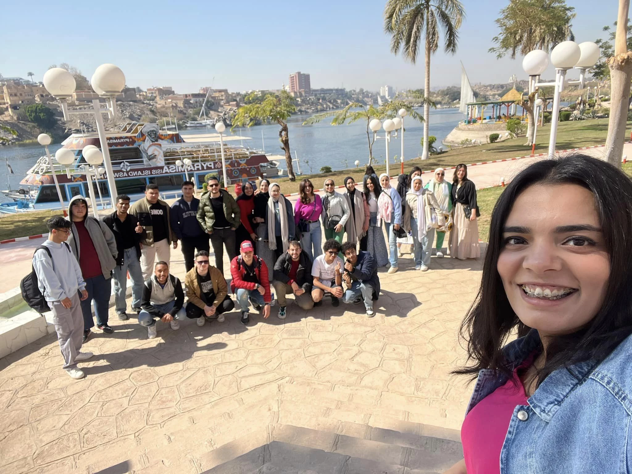 trip for students on the half-year vacation to Luxor and Aswan 20244