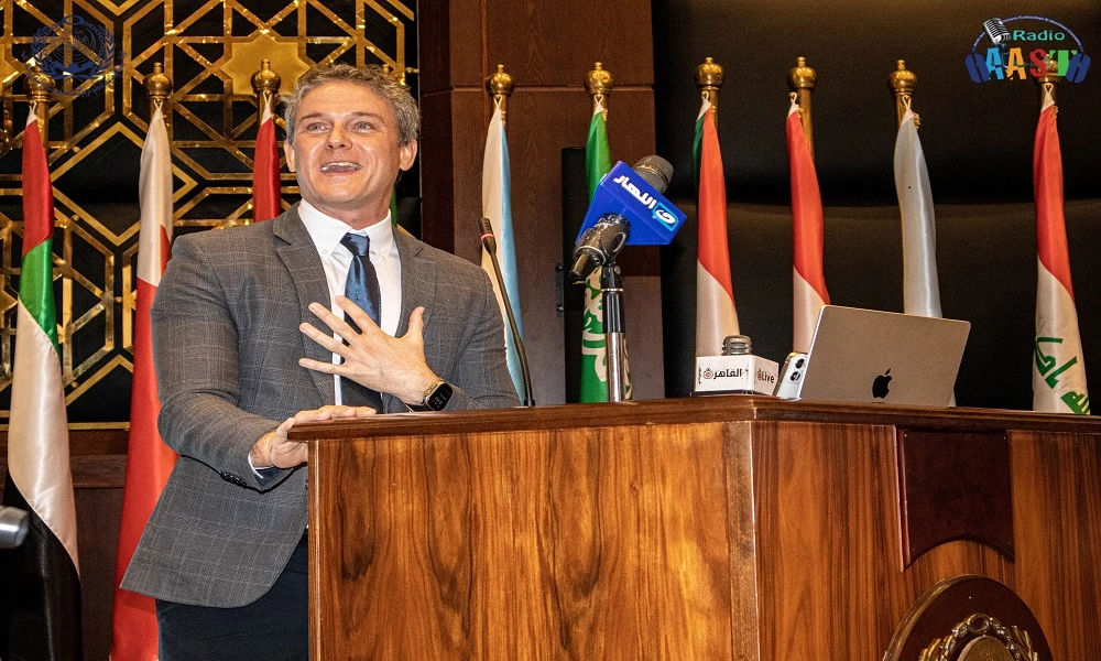 A conference was held to announce the details of the 36th International Olympiad in Informatics, scheduled to be hosted by the Academy during the period from the first to the eighth of this September. 2024 at the Naval Academy headquarters in Abu Qir4