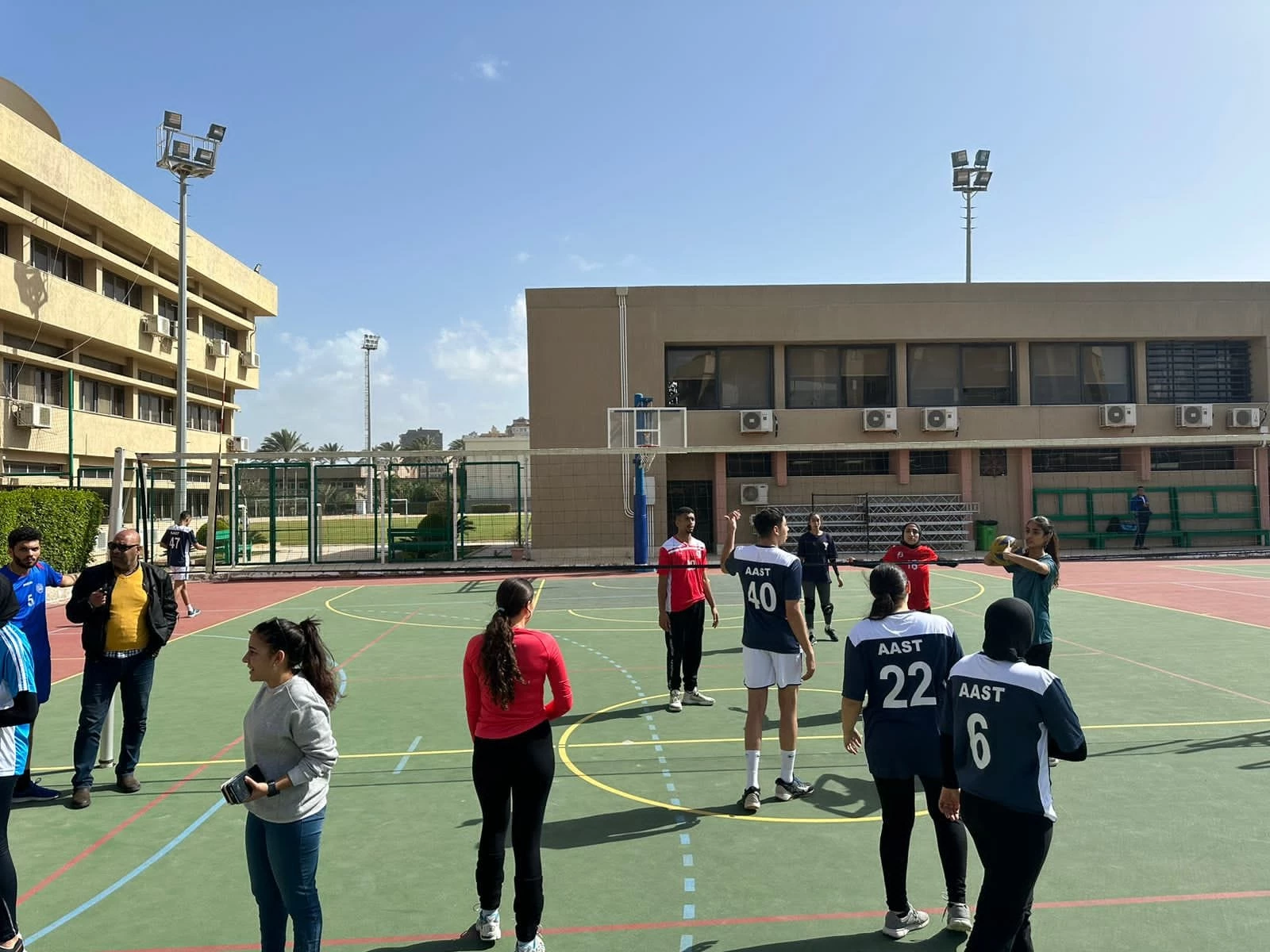 A sports day between the branches of the Academy in the ABI Qir branch3