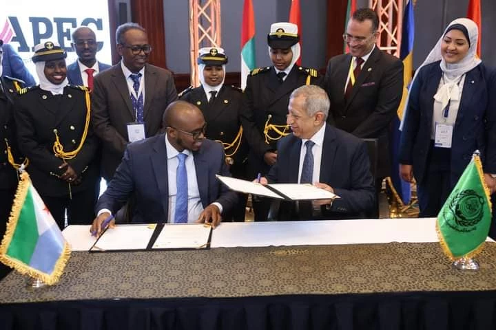 Signing a Memorandum of Understanding Between Port Trading Institute and Djibouti Port Community Systems SAS3