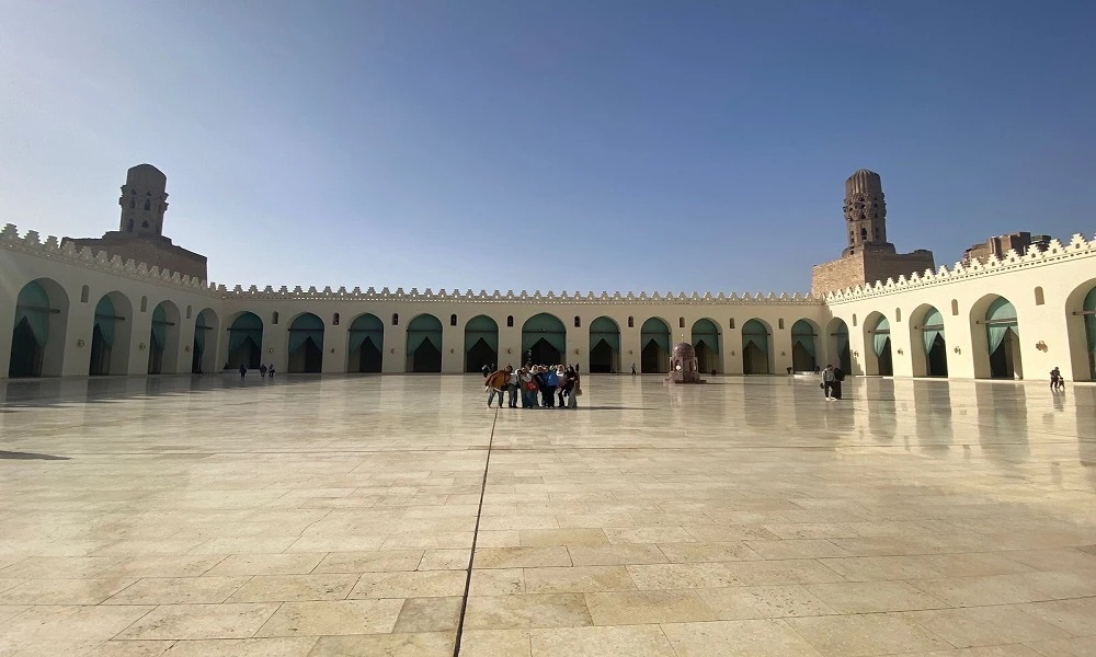 The Department of Cultural and Social Activity in Babi Qir in Alexandria organized a scientific trip for students of the Department of Architecture and Environmental Design at the Faculty of Engineering and Technology to visit the ancient Egypt area and Mosque Square to learn about the architecture of buildings and mosques in certain historical eras on: 2/3/20246