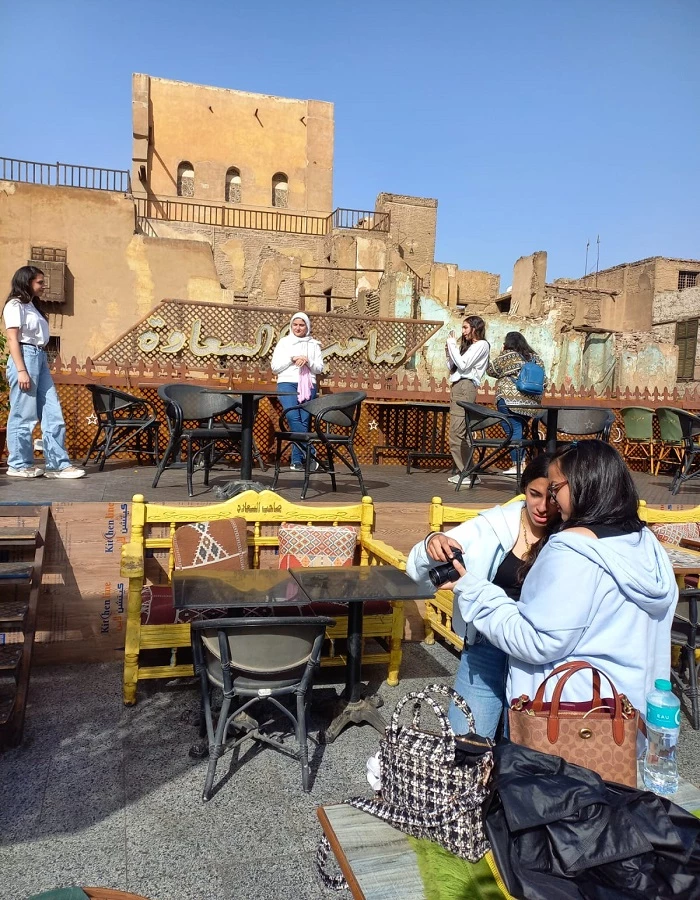 The Department of Cultural and Social Activity in Babi Qir in Alexandria organized a scientific trip for students of the Department of Architecture and Environmental Design at the Faculty of Engineering and Technology to visit the ancient Egypt area and Mosque Square to learn about the architecture of buildings and mosques in certain historical eras on: 2/3/20249