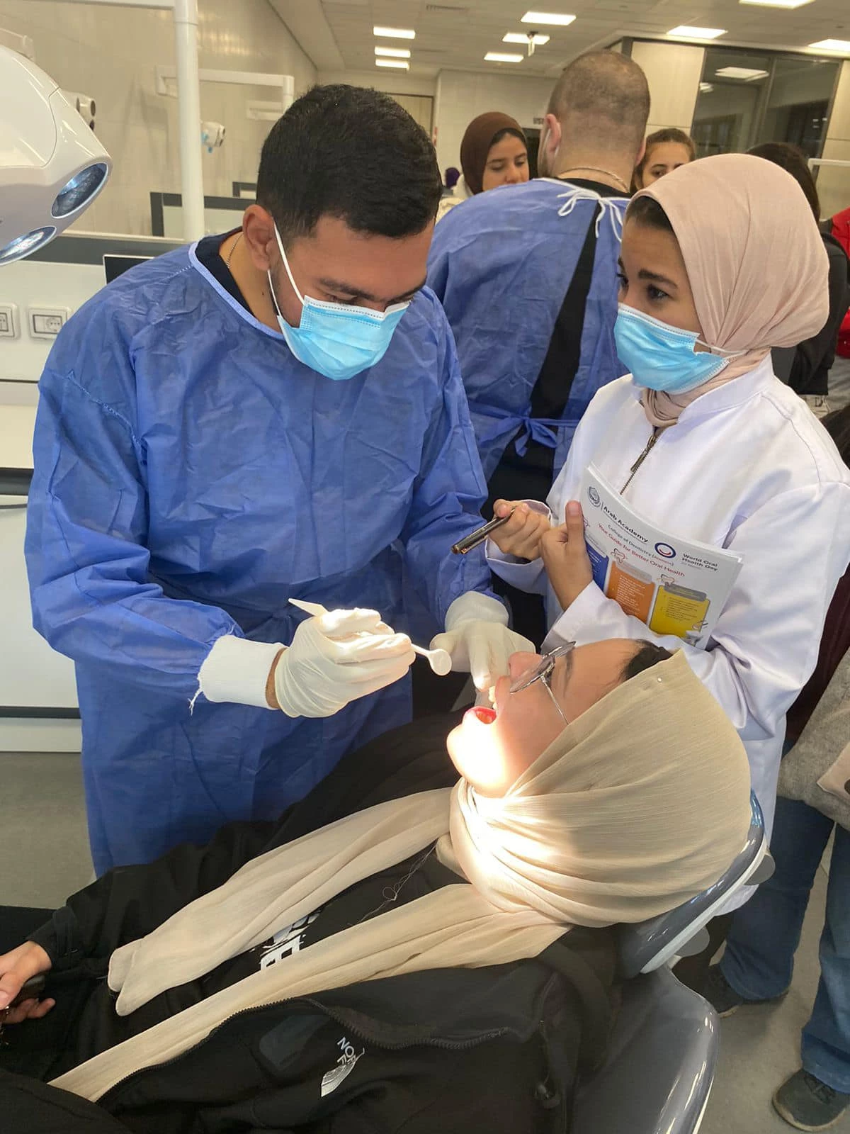 Collaboration between College of management and college of Dentistry El Alamein