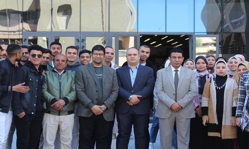 The Deanship of Student Affairs at the Navy Academy in Abu Qir received students from the Faculty of Agriculture at Minya University on: 3/4/20249