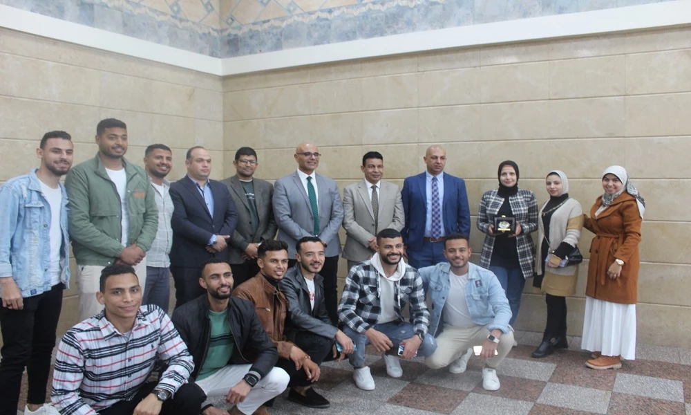 The Deanship of Student Affairs at the Navy Academy in Abu Qir received students from the Faculty of Agriculture at Minya University on: 3/4/20249