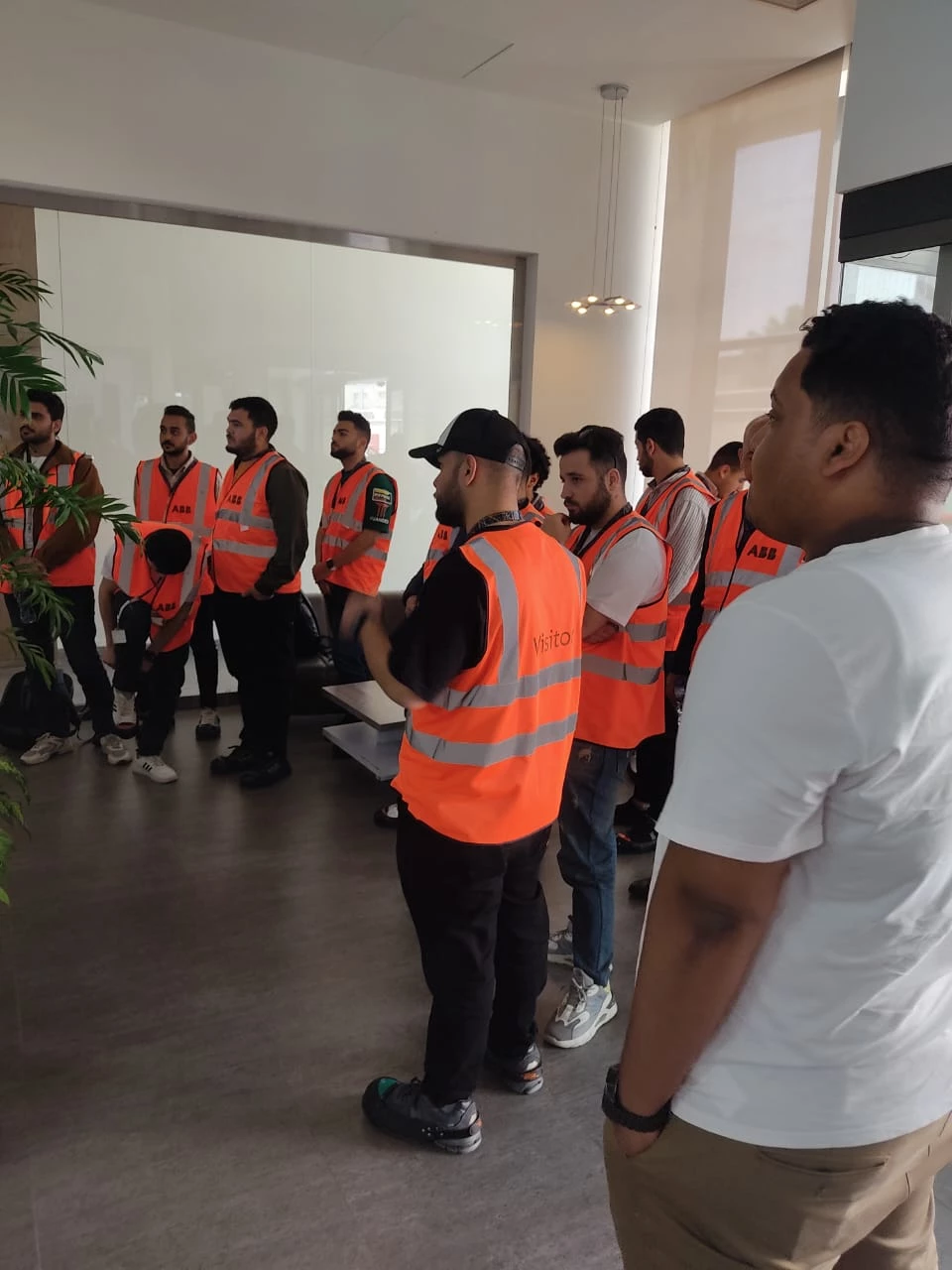 A scientific field visit for bachelor’s students in the Department of Marine Engineering Technology at the College of Maritime Transport and Technology on 04/27/2024 to the ABB Electrical Equipment Factory in 10th of Ramadan City.3