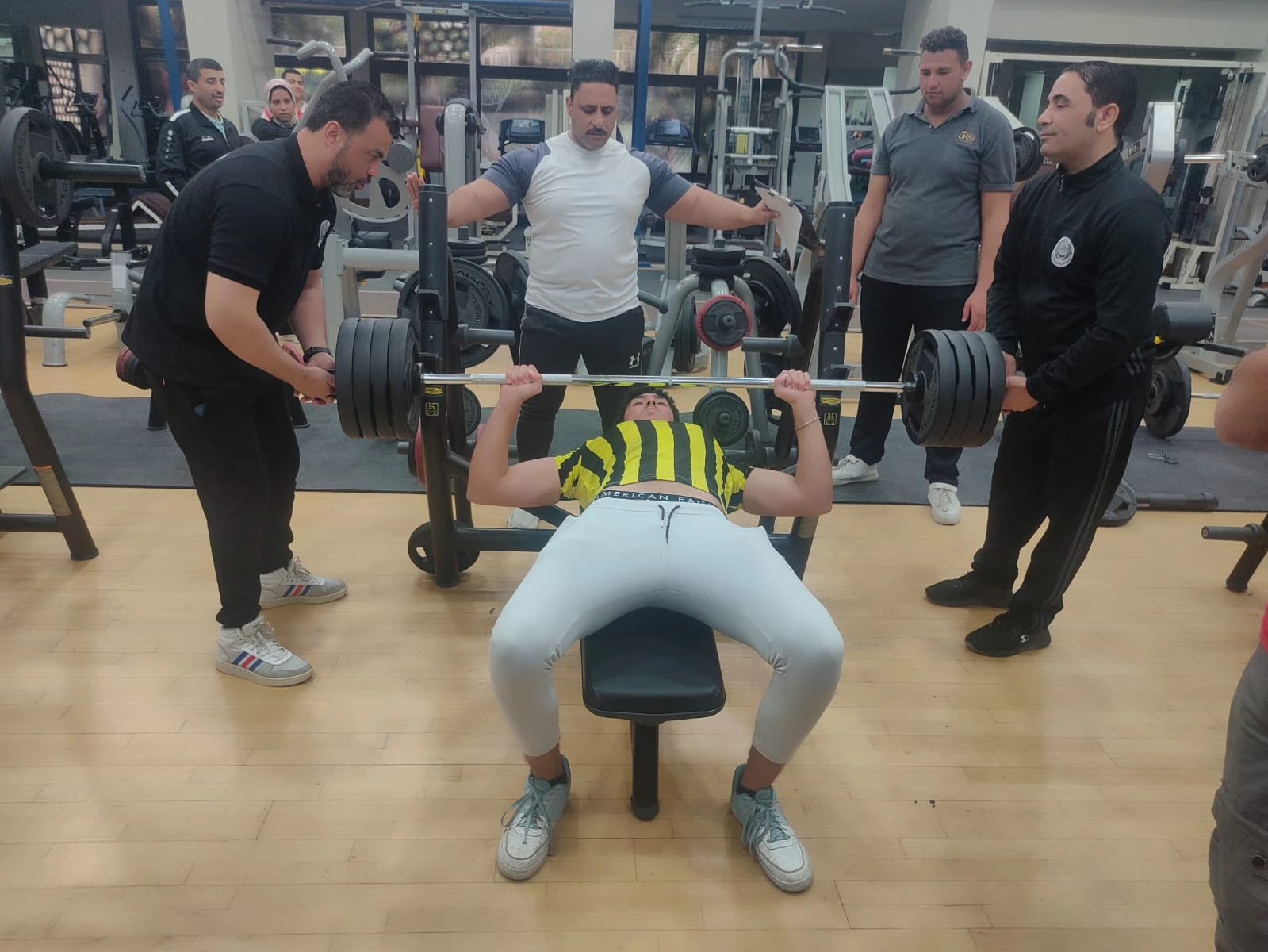 Power games championship (push bench / mind) with new gym