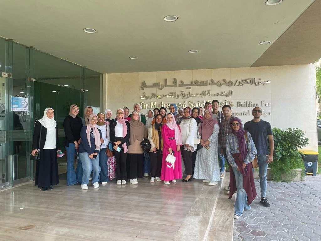 A visit from the Library and Information Department -Faculty of Arts - Alexandria University.3