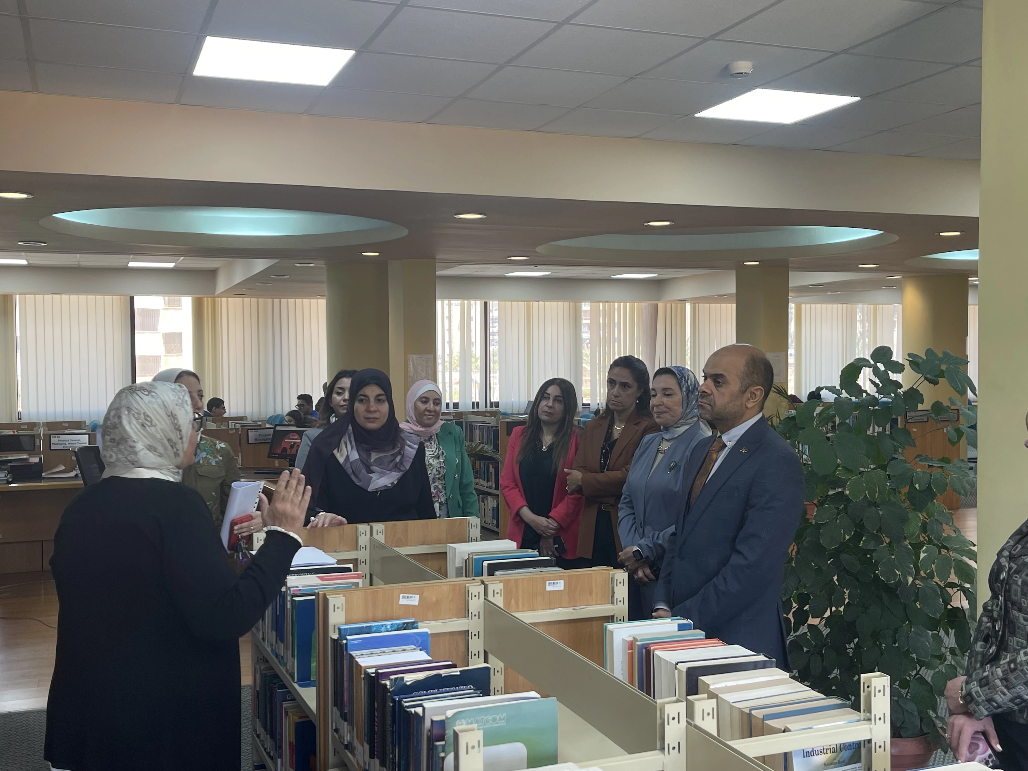 Having a look at some of the Pharmaceutical books available at the main library