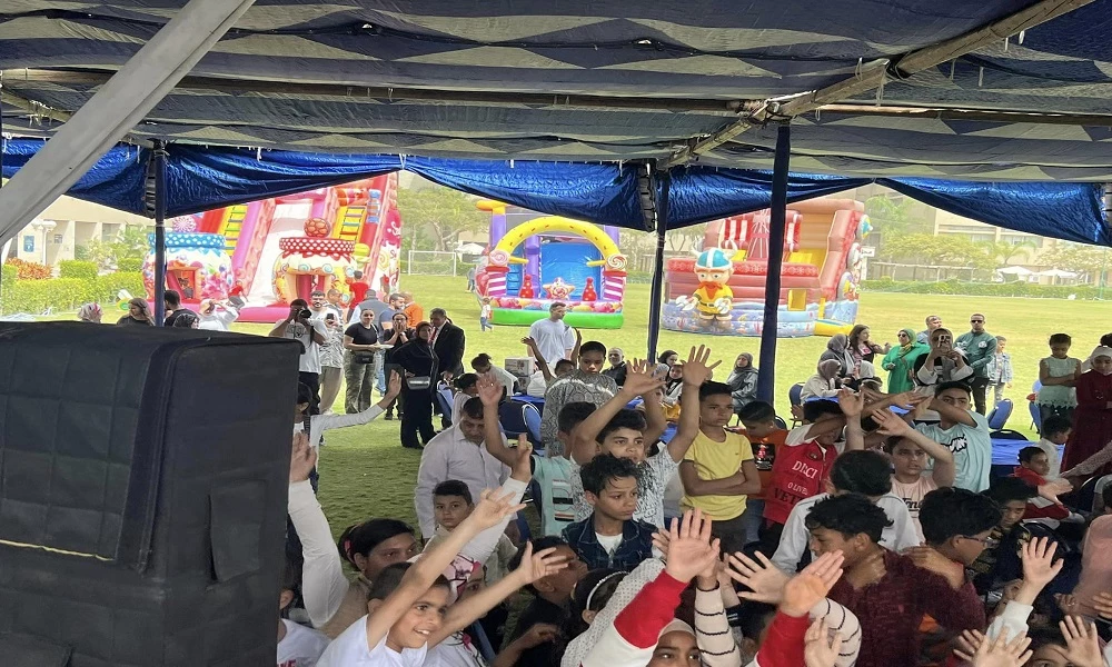 Under the supervision of the Deanship of Student Affairs, the Department of Cultural and Social Activity in Abu Qir and Miami organized the Orphan Day celebration at the headquarters of the Arab Academy for Science, Technology and Maritime Transport on Friday, May 10, 2024.4