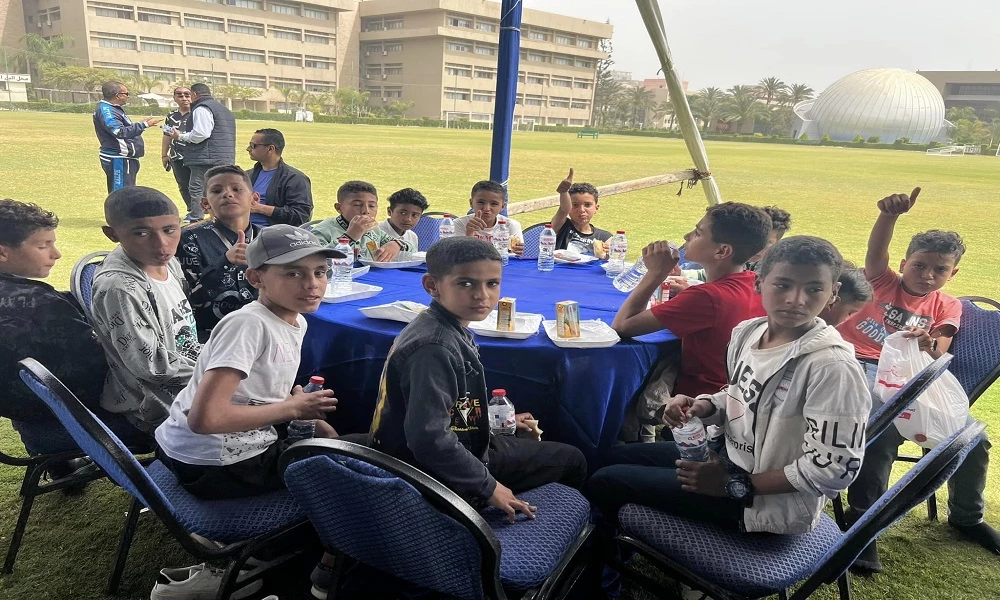 Under the supervision of the Deanship of Student Affairs, the Department of Cultural and Social Activity in Abu Qir and Miami organized the Orphan Day celebration at the headquarters of the Arab Academy for Science, Technology and Maritime Transport on Friday, May 10, 2024.3