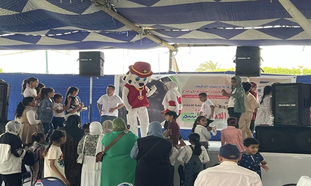 Under the supervision of the Deanship of Student Affairs, the Department of Cultural and Social Activity in Abu Qir and Miami organized the Orphan Day celebration at the headquarters of the Arab Academy for Science, Technology and Maritime Transport on Friday, May 10, 2024.3