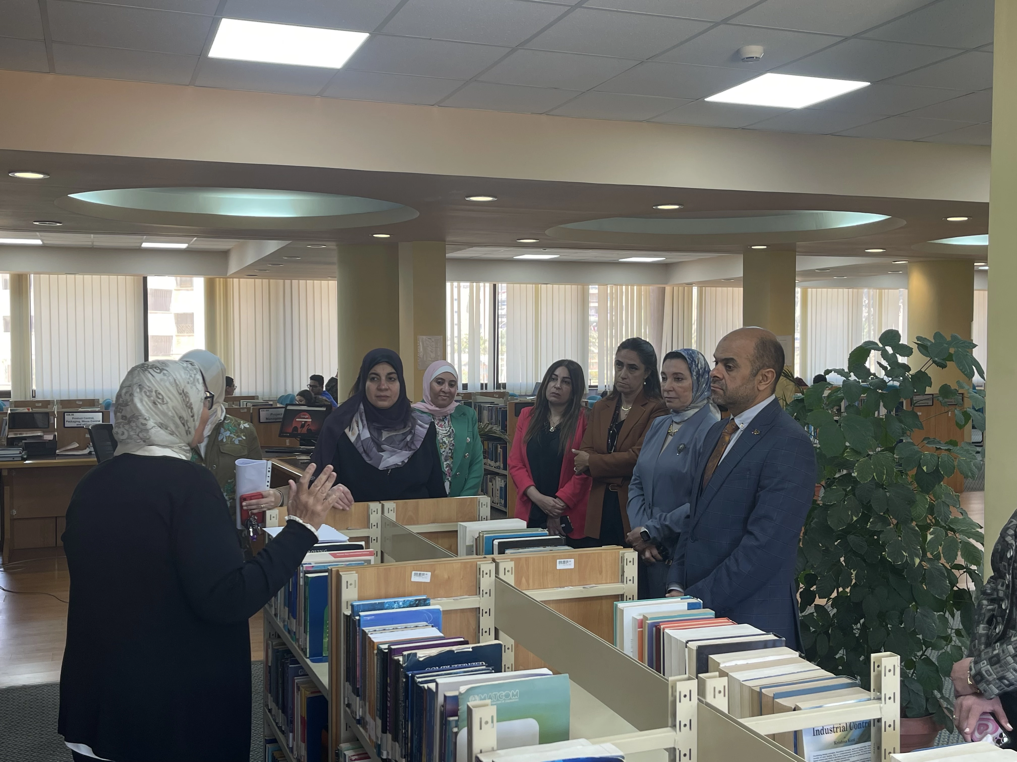 A visit from The Pharmaceutical Studies Sector Committee in the Supreme council of Universities6