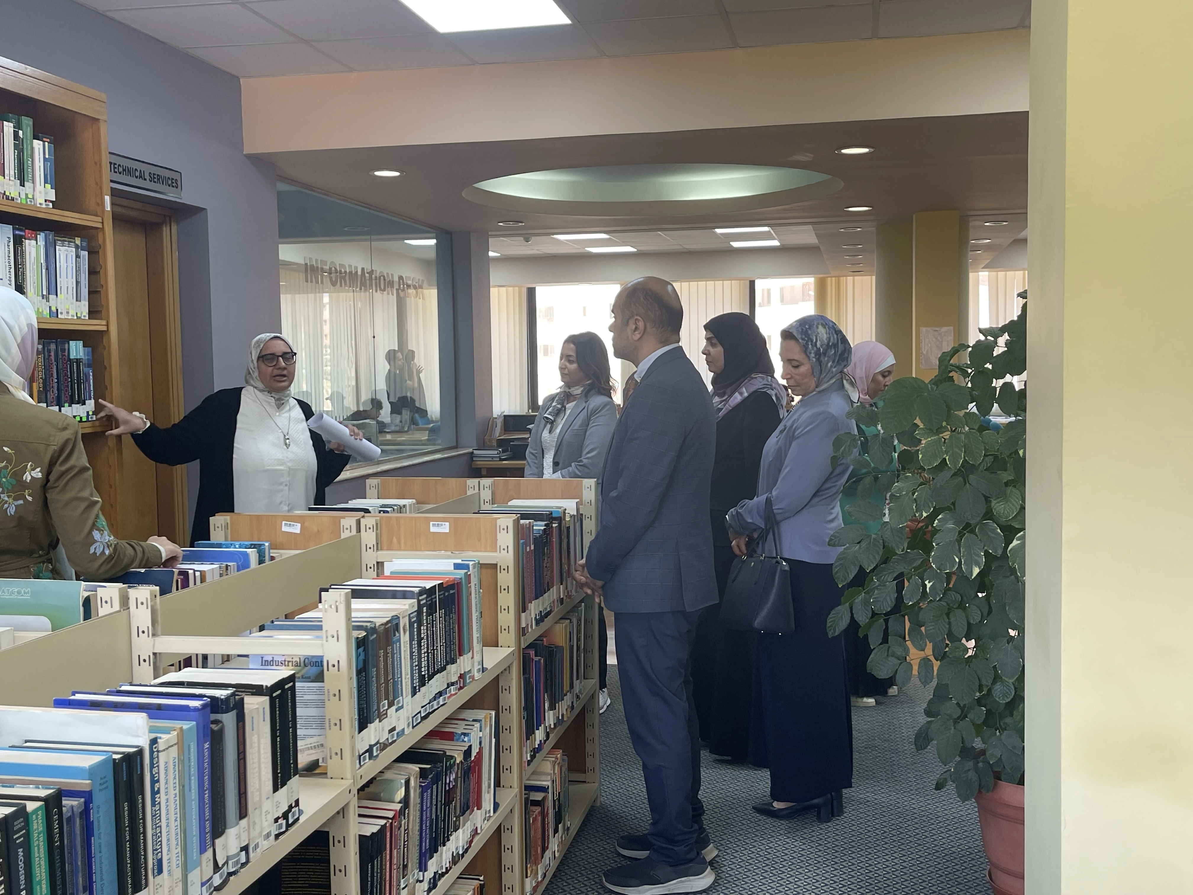 A visit from The Pharmaceutical Studies Sector Committee in the Supreme council of Universities3