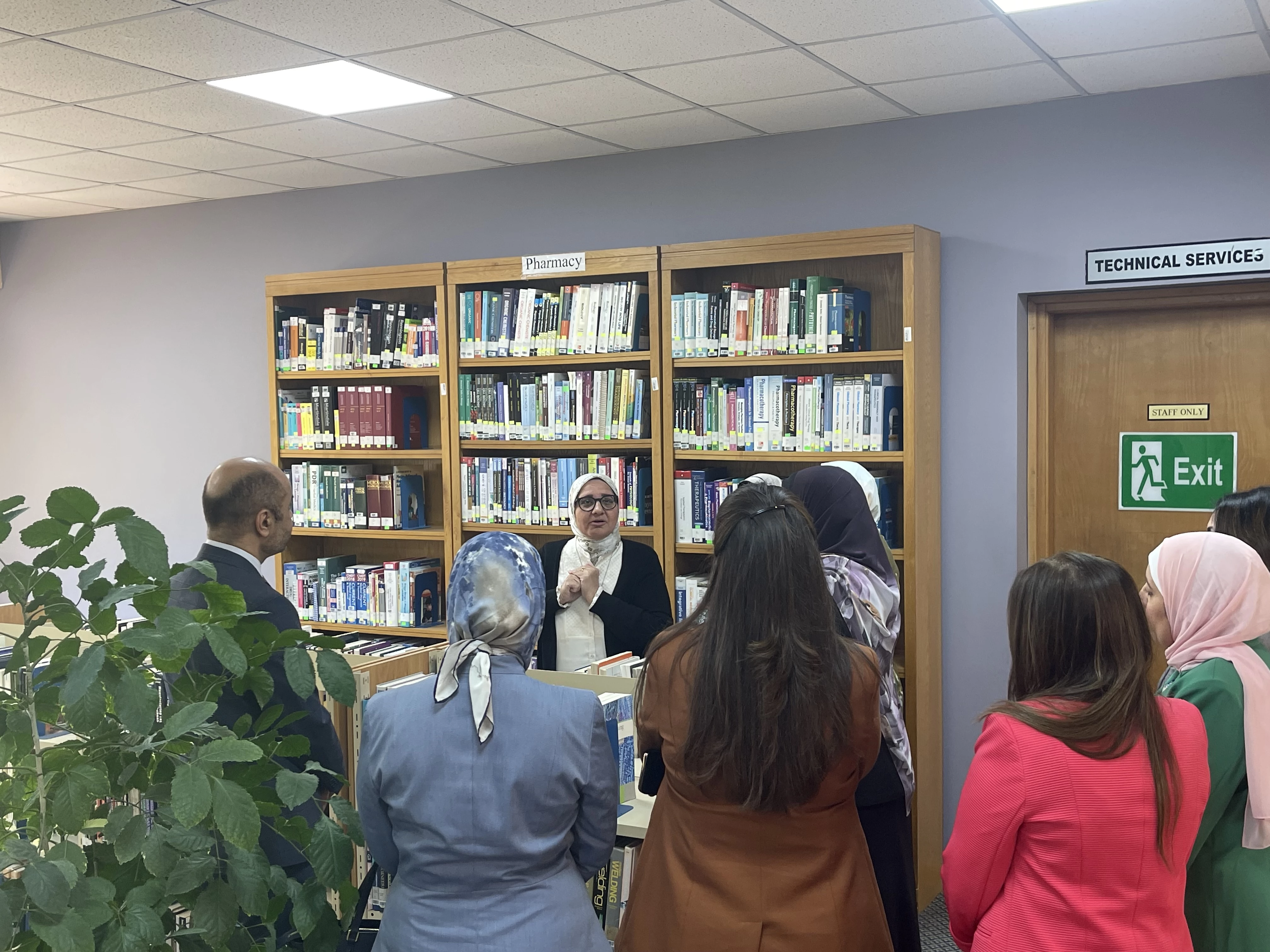 A visit from The Pharmaceutical Studies Sector Committee in the Supreme council of Universities2