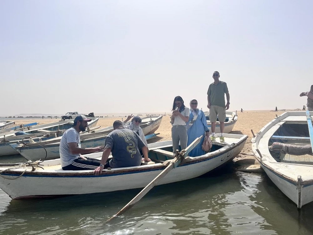 The Department of Cultural and Social Activity in Babi Qir in Alexandria organized an entertaining trip for students of the Faculty of Fisheries and Aquaculture Technology to the charming city of Fayoum on 5/17/2024.3