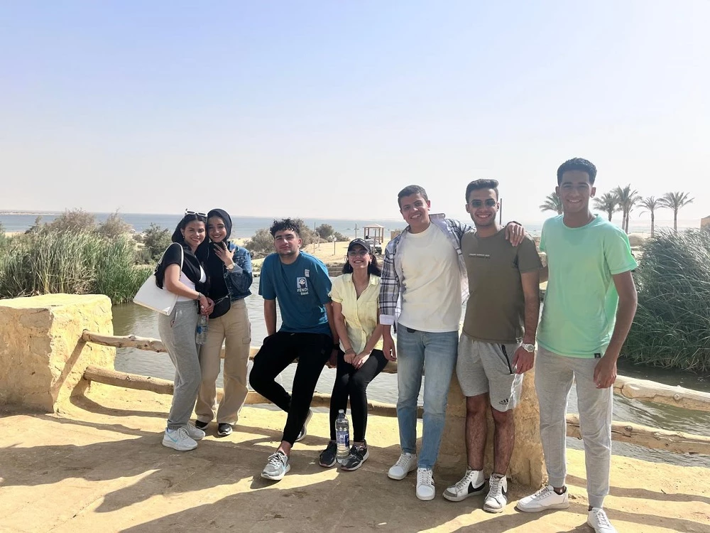 The Department of Cultural and Social Activity in Babi Qir in Alexandria organized an entertaining trip for students of the Faculty of Fisheries and Aquaculture Technology to the charming city of Fayoum on 5/17/2024.3