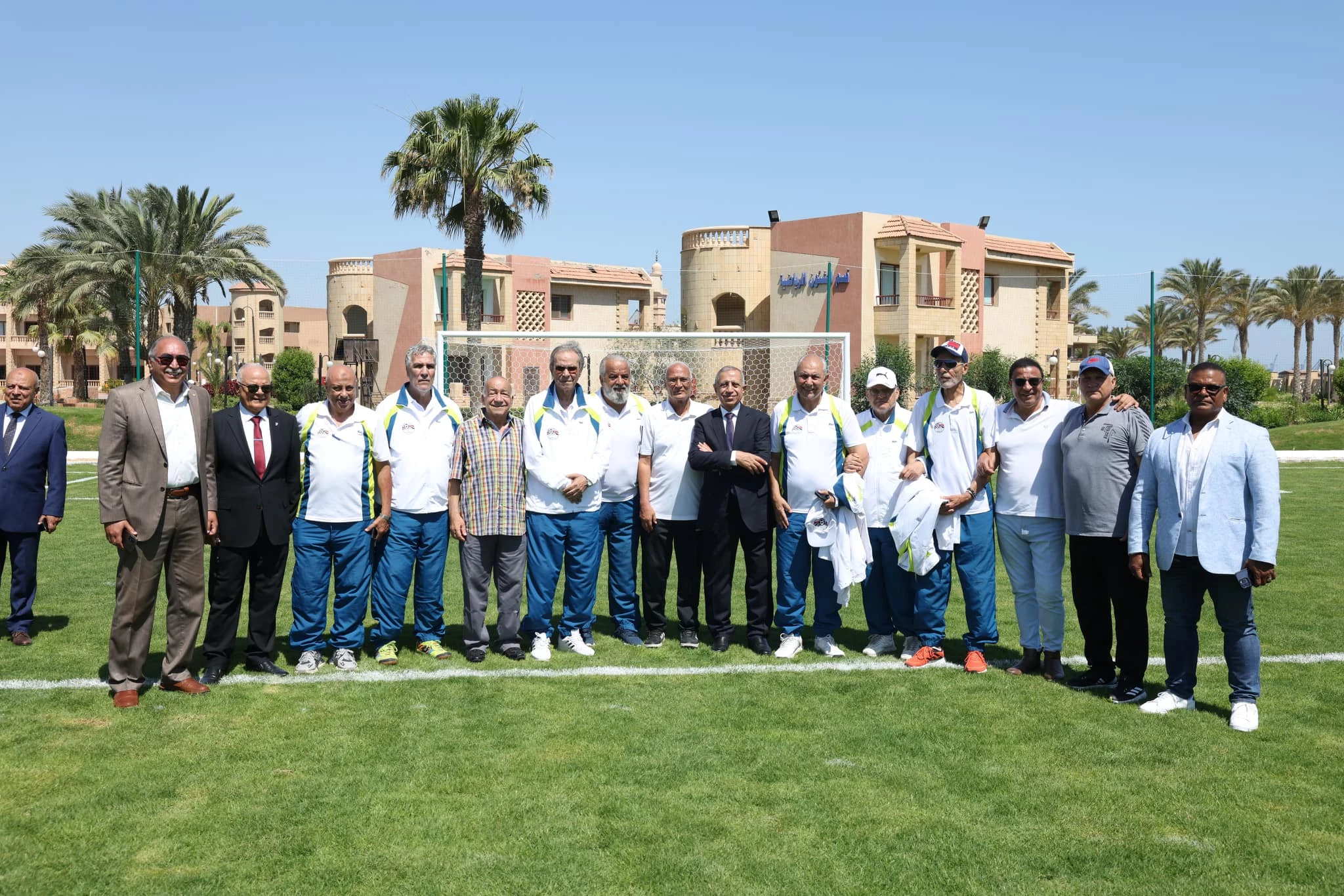 His Excellency Dr. Ismail Abdul Ghaffar, president of the Academy, opened the legal football field and gym at the best level at the Academy branch in Port Fouad on Thursday, 6/6/20243