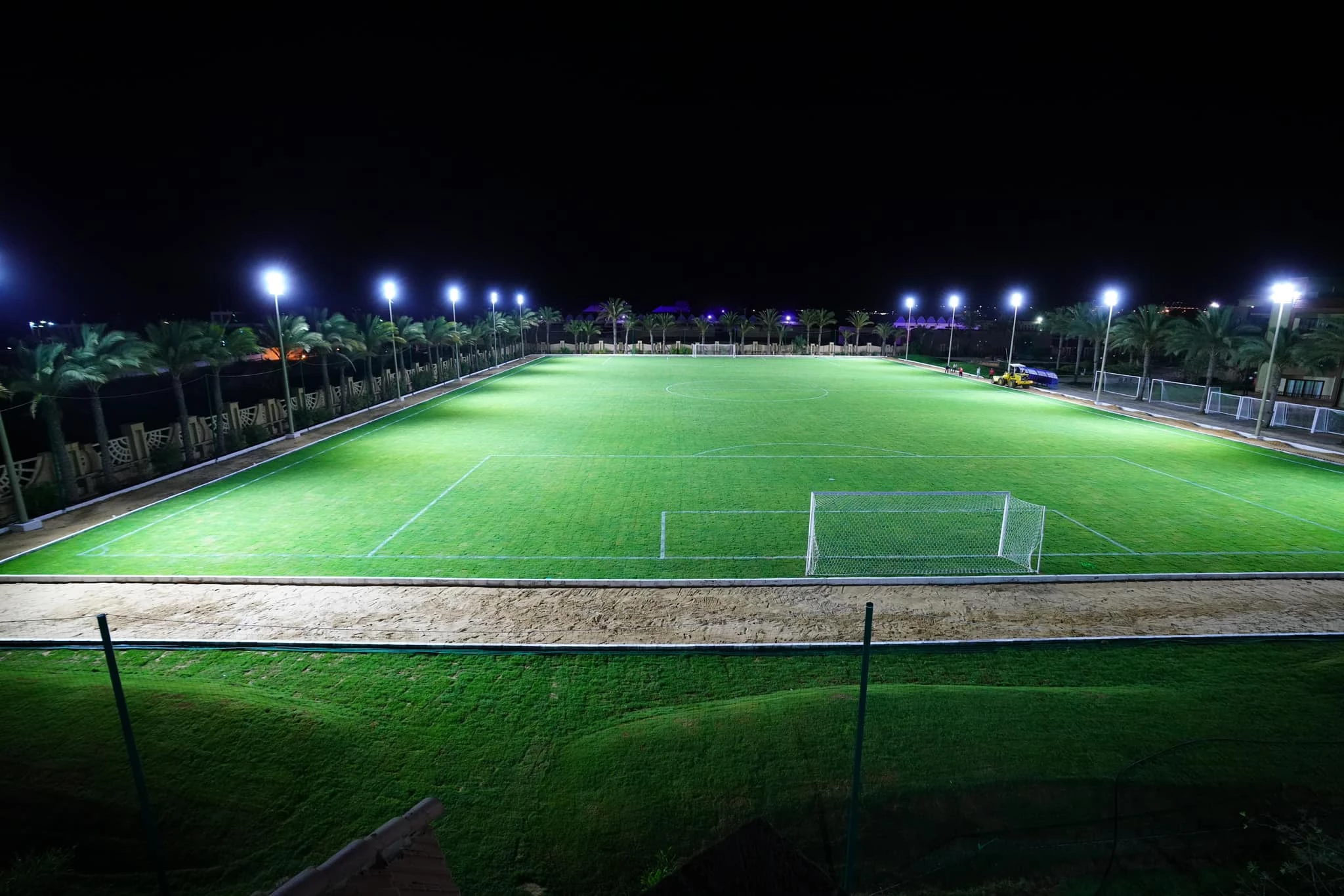 His Excellency Dr. Ismail Abdul Ghaffar, president of the Academy, opened the legal football field and gym at the best level at the Academy branch in Port Fouad on Thursday, 6/6/20242