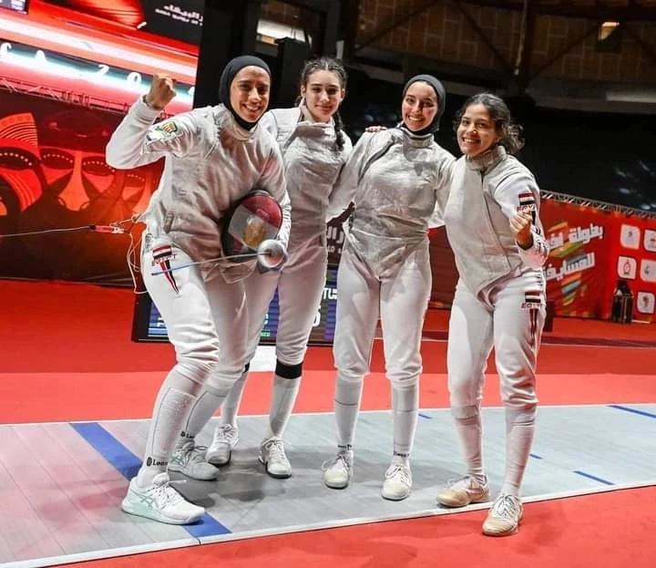 With the participation of Yara Sharqawi, a graduate of the Faculty of language and media, branch M.The new champion of Africa for the second year in a row #Egypt women's national team crowned with the gold of the African Championship in Morocco