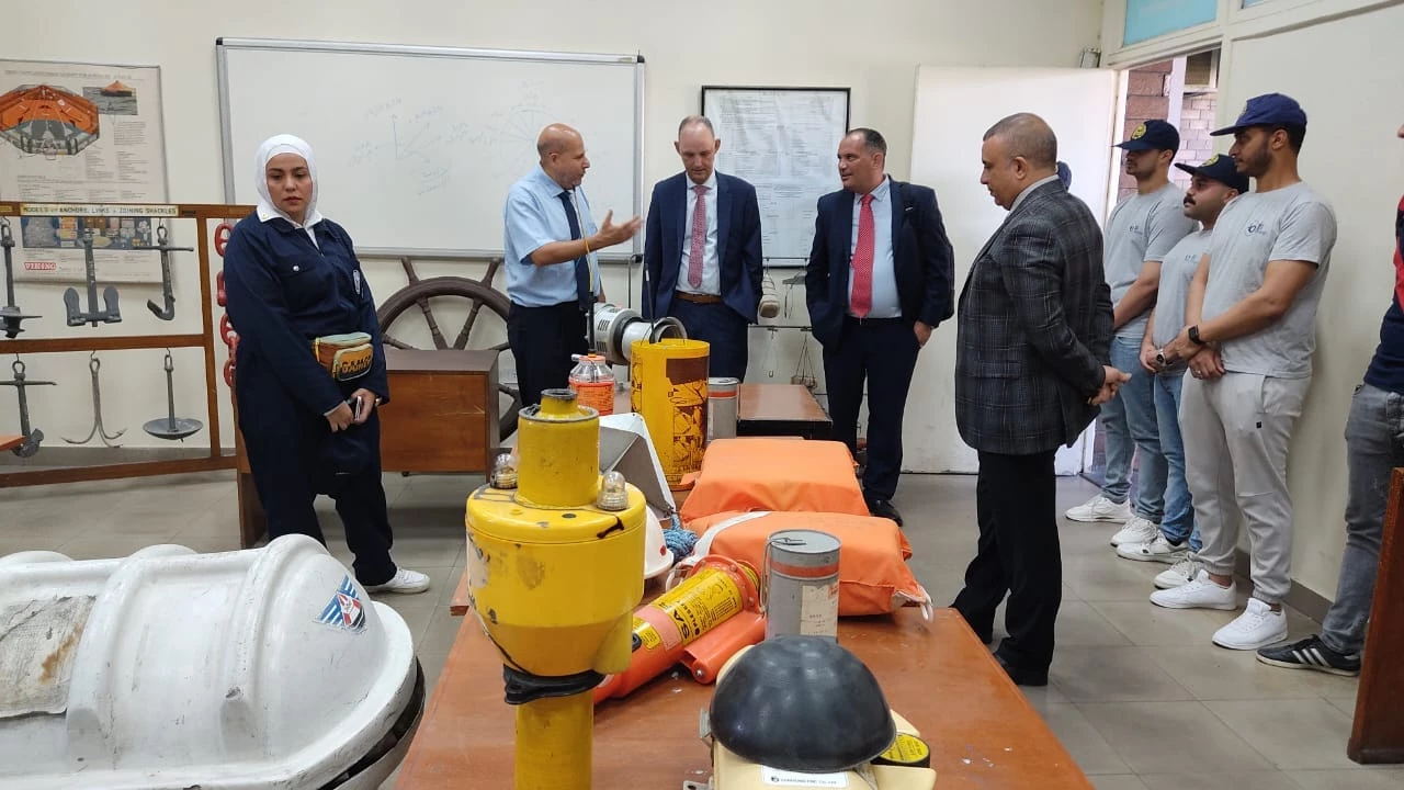 Port Training Institute welcomes a delegation from Bernhard Schulte Ship Management  company in Cyprus.2