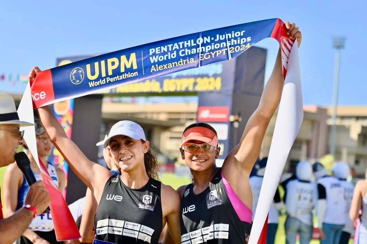 The Arab Academy for Science, Technology and Maritime Transport launched the World Championship  For the modern pentathlon for juniors at the academy’s headquarters in Abu Qir, Alexandria, on 6/25/2024.3