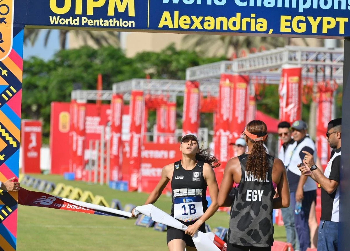 The Arab Academy for Science, Technology and Maritime Transport launched the World Championship  For the modern pentathlon for juniors at the academy’s headquarters in Abu Qir, Alexandria, on 6/25/2024.3