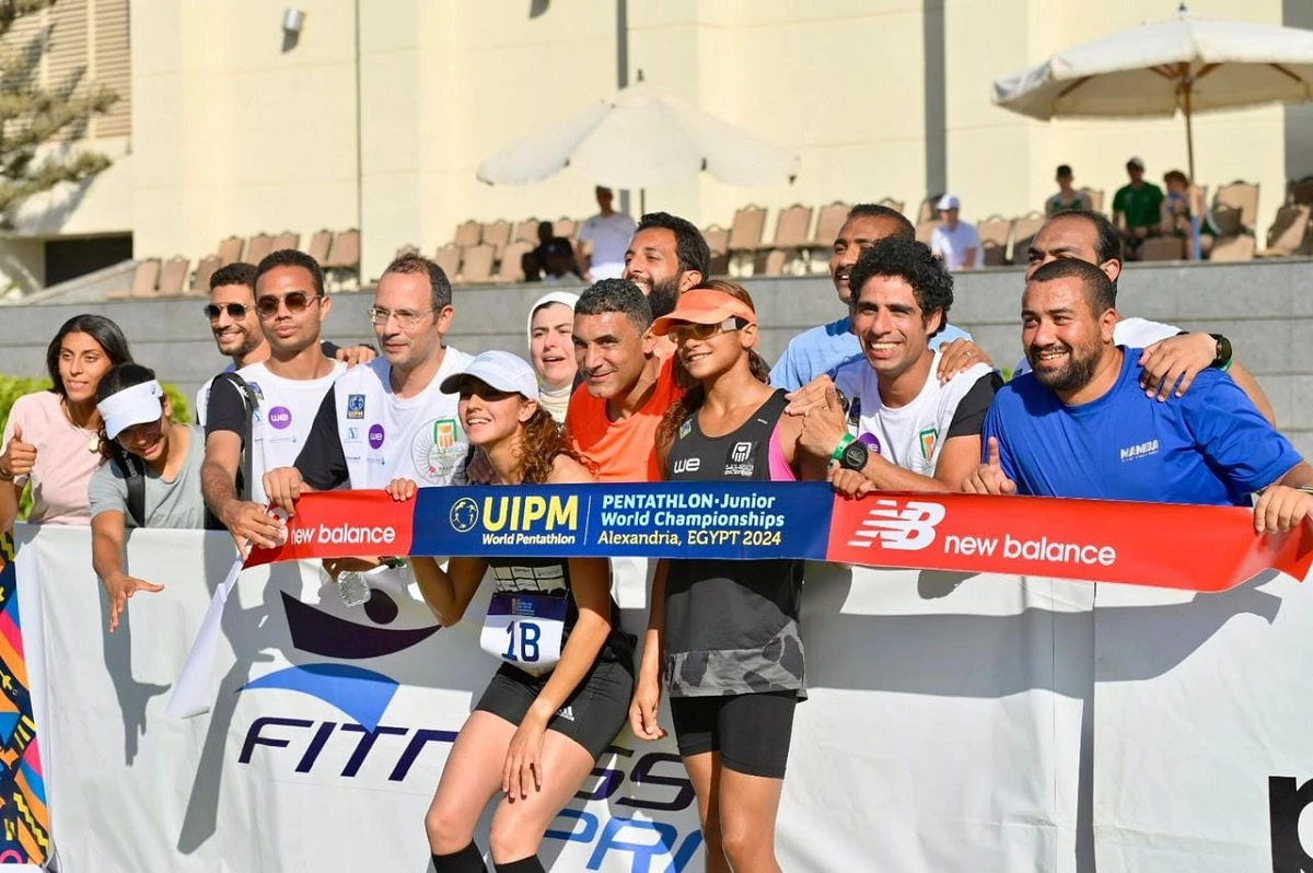 The Arab Academy for Science, Technology and Maritime Transport launched the World Championship  For the modern pentathlon for juniors at the academy’s headquarters in Abu Qir, Alexandria, on 6/25/2024.3