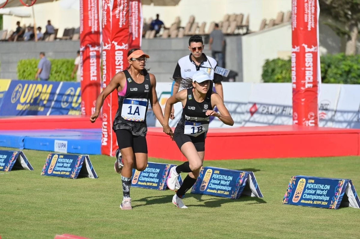 The Arab Academy for Science, Technology and Maritime Transport launched the World Championship  For the modern pentathlon for juniors at the academy’s headquarters in Abu Qir, Alexandria, on 6/25/2024.3