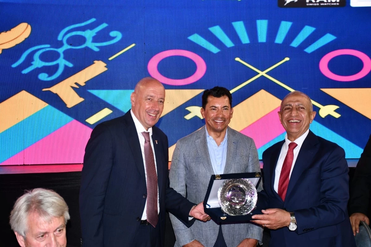 His Excellency Professor Dr. Ismail Abdel Ghaffar, President of the Academy, and Dr. Ashraf Sobhi, Minister of Youth and Sports, witnessed the distribution of medals for the World Junior Modern Pentathlon Championship, which was held on the stadiums The Arab Academy for Science, Technology and Maritime Transport in Alexandria during the period (25-30) June 202416