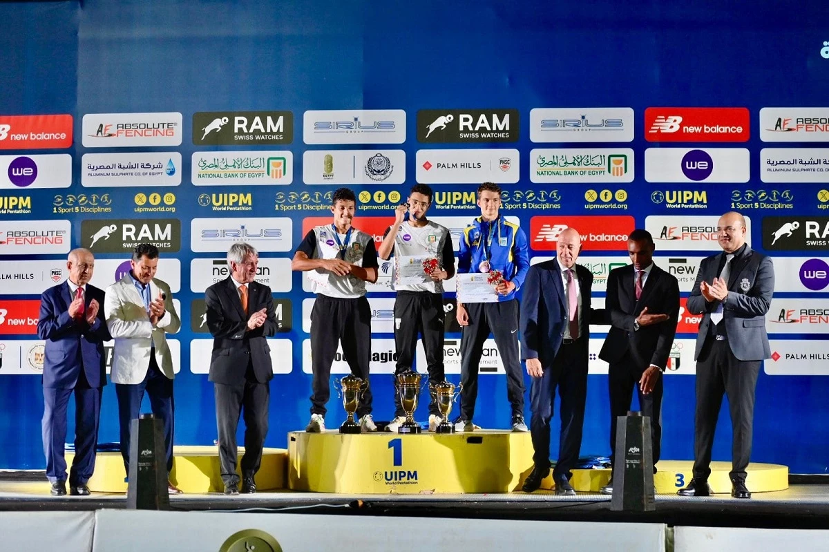 His Excellency Professor Dr. Ismail Abdel Ghaffar, President of the Academy, and Dr. Ashraf Sobhi, Minister of Youth and Sports, witnessed the distribution of medals for the World Junior Modern Pentathlon Championship, which was held on the stadiums The Arab Academy for Science, Technology and Maritime Transport in Alexandria during the period (25-30) June 202416